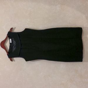 Calvin Klein, sleeveless black dress, size 10, inside lining